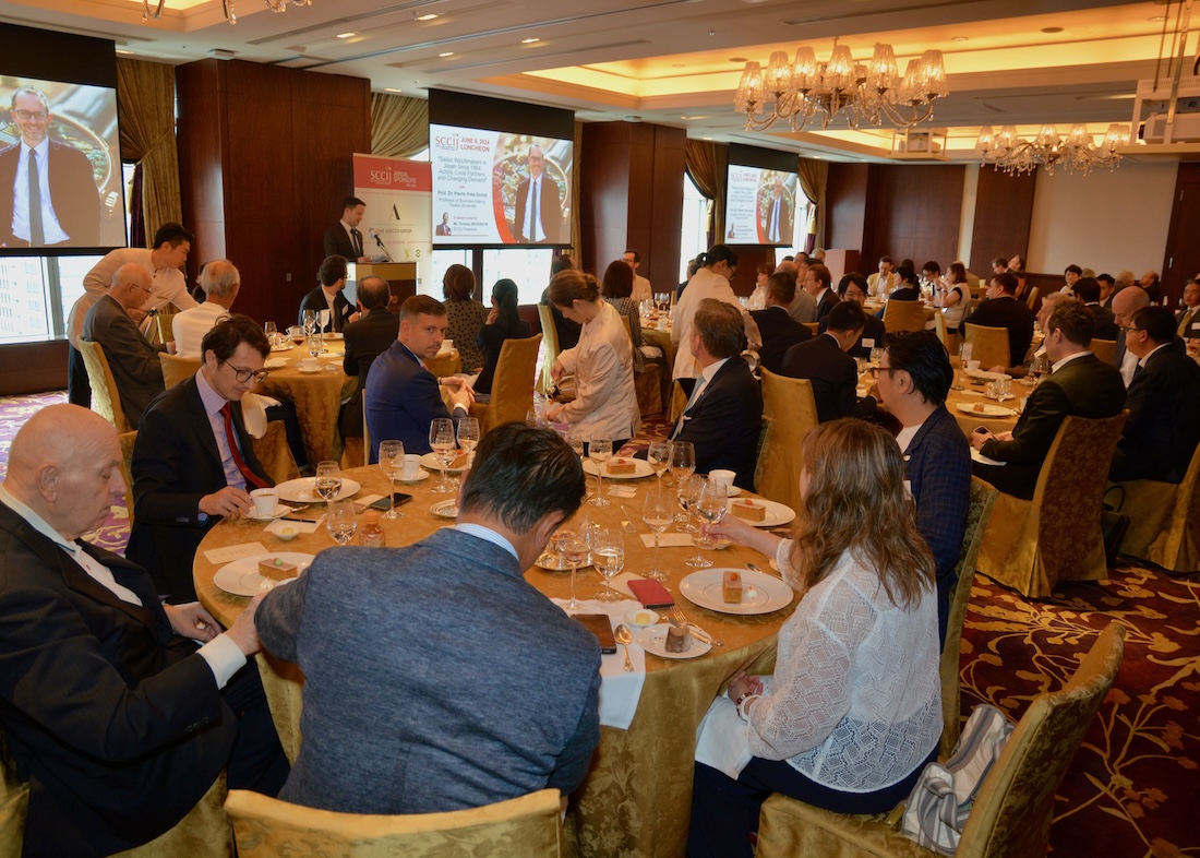 Luncheon: “Swiss Watchmakers in Japan Since 1864”